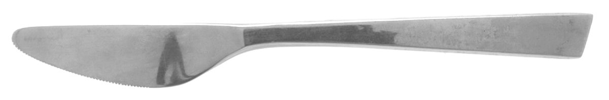 UNF394 (Stainless) Modern Solid Knife by Unknown Mfg Silver-1