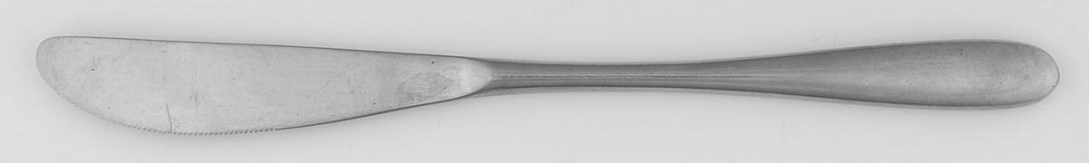 UNF396 (Stainless) Modern Solid Knife by Unknown Mfg Silver-1