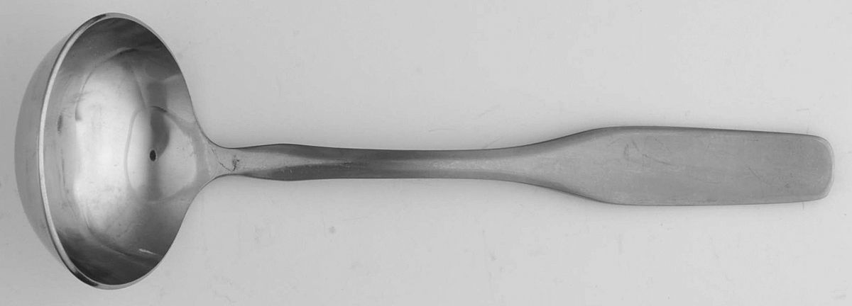 UNF40 (Stainless) Solid Gravy Ladle by Unknown Mfg Silver-1