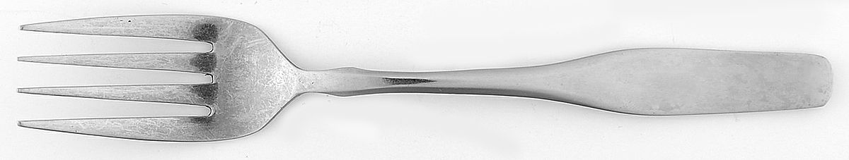 UNF40 (Stainless) Individual Salad Fork by Unknown Mfg Silver-1