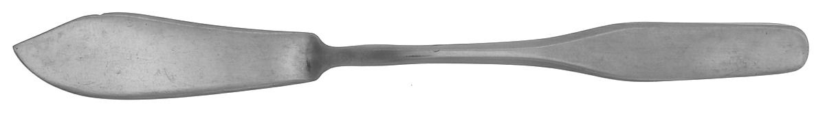 UNF40 (Stainless) Flat Handle Master Butter Knife by Unknown Mfg Silver-1