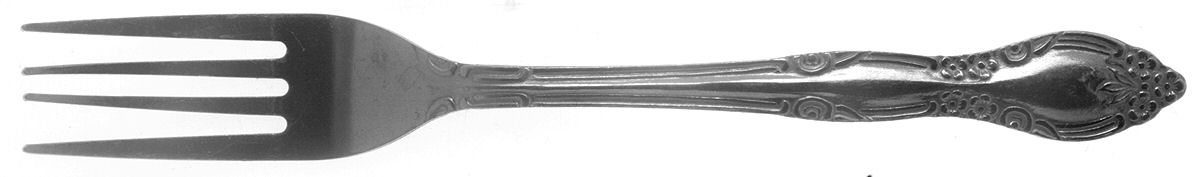 UNF408 (Stainless) Fork by Unknown Mfg Silver-1