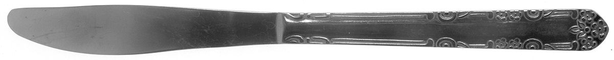 UNF408 (Stainless) Modern Solid Knife by Unknown Mfg Silver-1