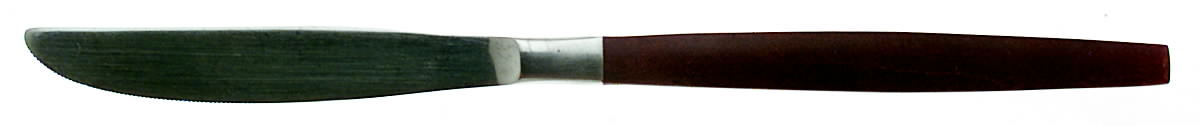 UNF41 (Stainless) Modern Solid Knife by Unknown Mfg Silver-1