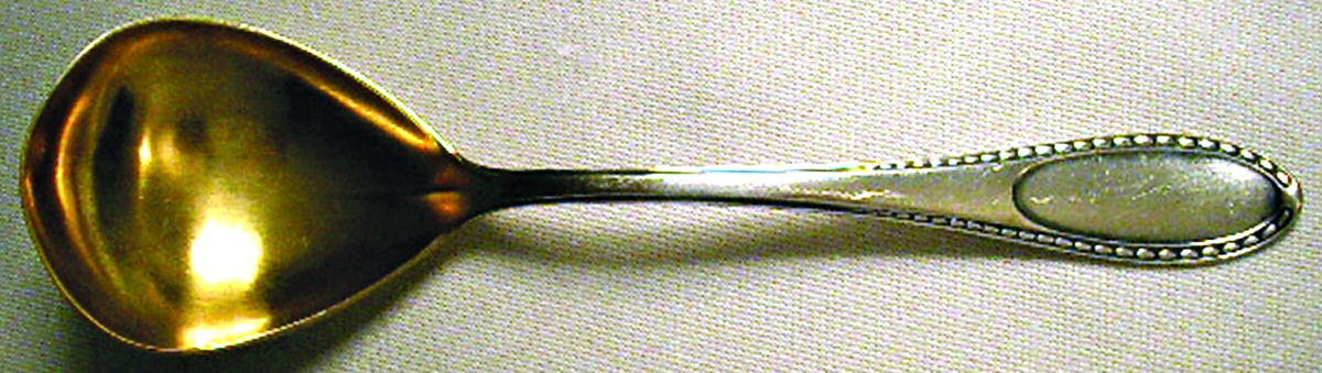 UNF417 (Sterling) Sugar Spoon by Unknown Mfg Silver-1