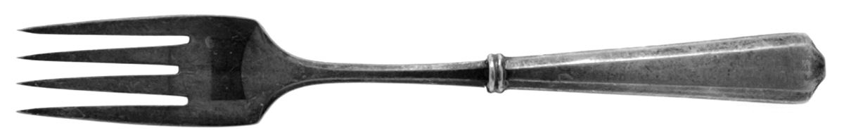 UNF431 (Sterling) Individual Salad Fork by Unknown Mfg Silver-1