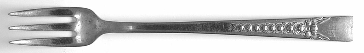 UNF436 (Stainless) Cocktail/Seafood Fork by Unknown Mfg Silver-1