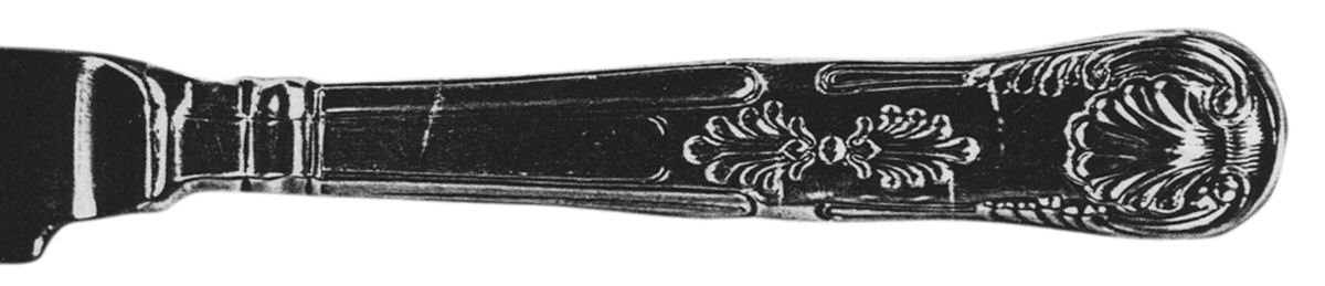 UNF438 (Silverplate) New French Hollow Knife by Unknown Mfg Silver-1