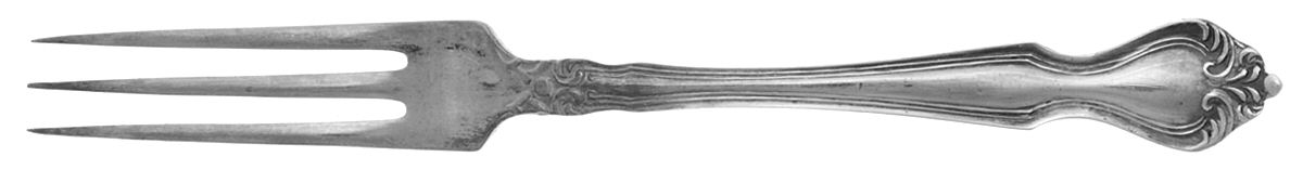 UNF443 (Nickel) Strawberry Fork by Unknown Mfg Silver-1