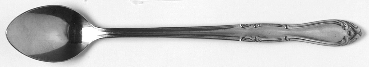 UNF445 (Stainless) Iced Tea Spoon by Unknown Mfg Silver-1