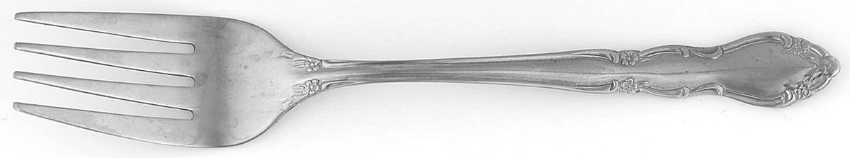 UNF45 (Stainless) Individual Salad Fork by Unknown Mfg Silver-1