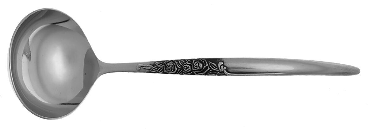 UNF60 (Stainless) Solid Gravy Ladle by Unknown Mfg Silver-1