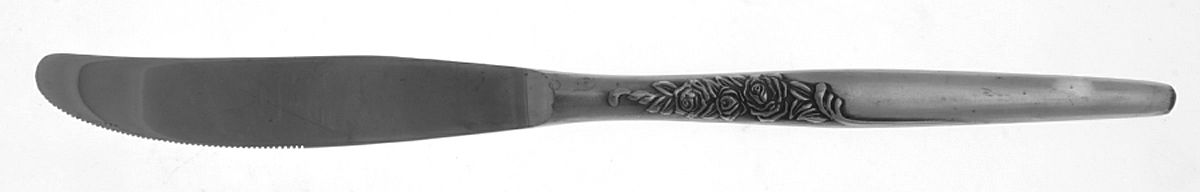 UNF60 (Stainless) Modern Solid Knife by Unknown Mfg Silver-1