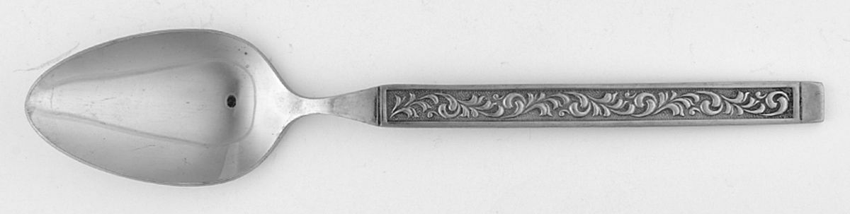 UNF63 (Stainless) Place/Oval Soup Spoon by Unknown Mfg Silver-1