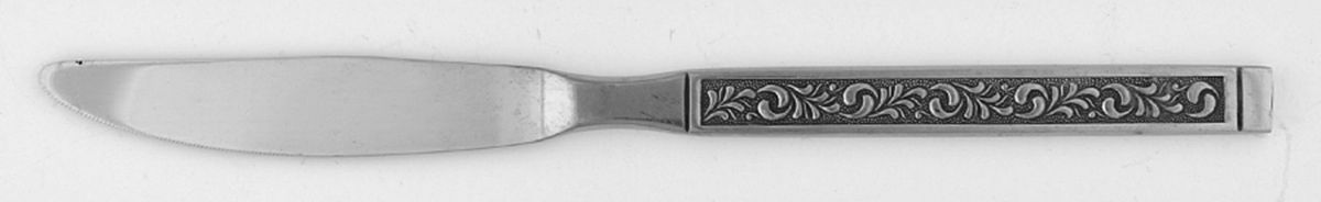 UNF63 (Stainless) Modern Solid Knife by Unknown Mfg Silver-1