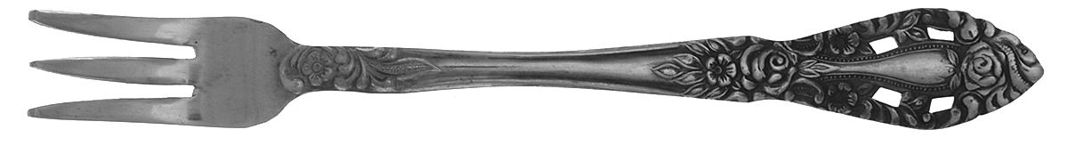 UNF73 (Stainless) Cocktail/Seafood Fork by Unknown Mfg Silver-1