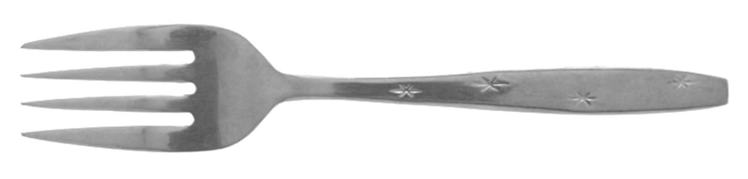UNF74 (Stainless) Individual Salad Fork by Unknown Mfg Silver-1