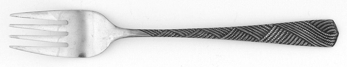 UNF77 (Stainless) Individual Salad Fork by Unknown Mfg Silver-1