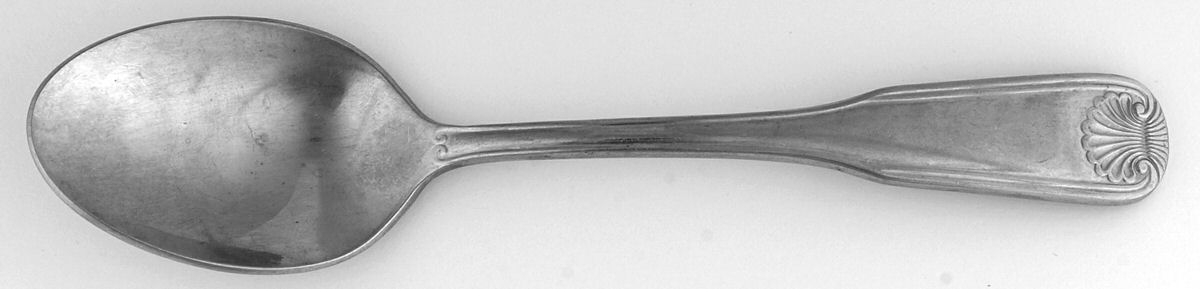 UNF81 (Stainless) Place/Oval Soup Spoon by Unknown Mfg Silver-1