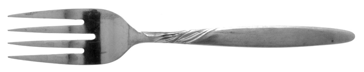 UNF83 (Stainless) Individual Salad Fork by Unknown Mfg Silver-1