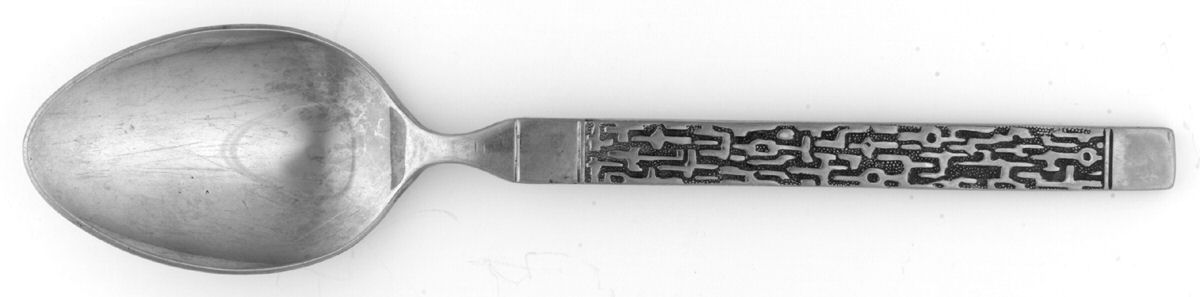 UNF91 (Stainless) Place/Oval Soup Spoon by Unknown Mfg Silver-1