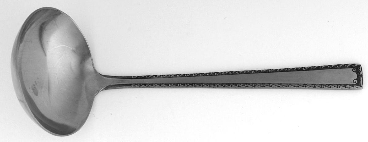 Watertown (Stainless) Solid Gravy Ladle by Unknown Mfg Silver-1