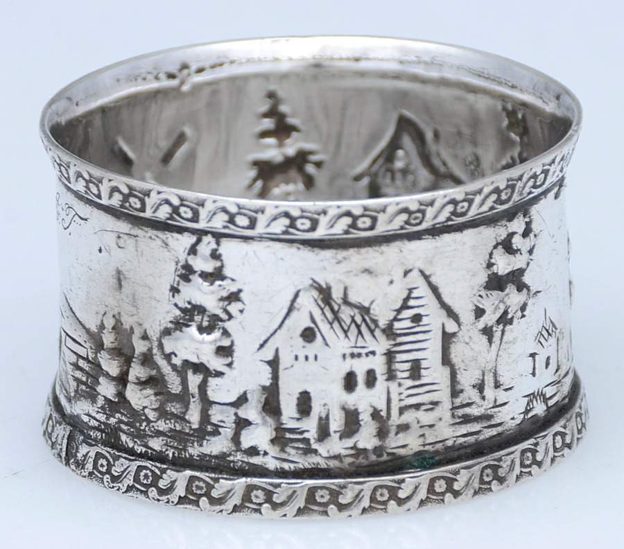 Sterling Hollowware Napkin Ring by Unknown Manufacturer-1