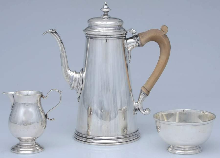 Sterling Hollowware 3 Piece Demi Set (SDEP, SCRM, SSUOM) by Unknown Manufacturer-1
