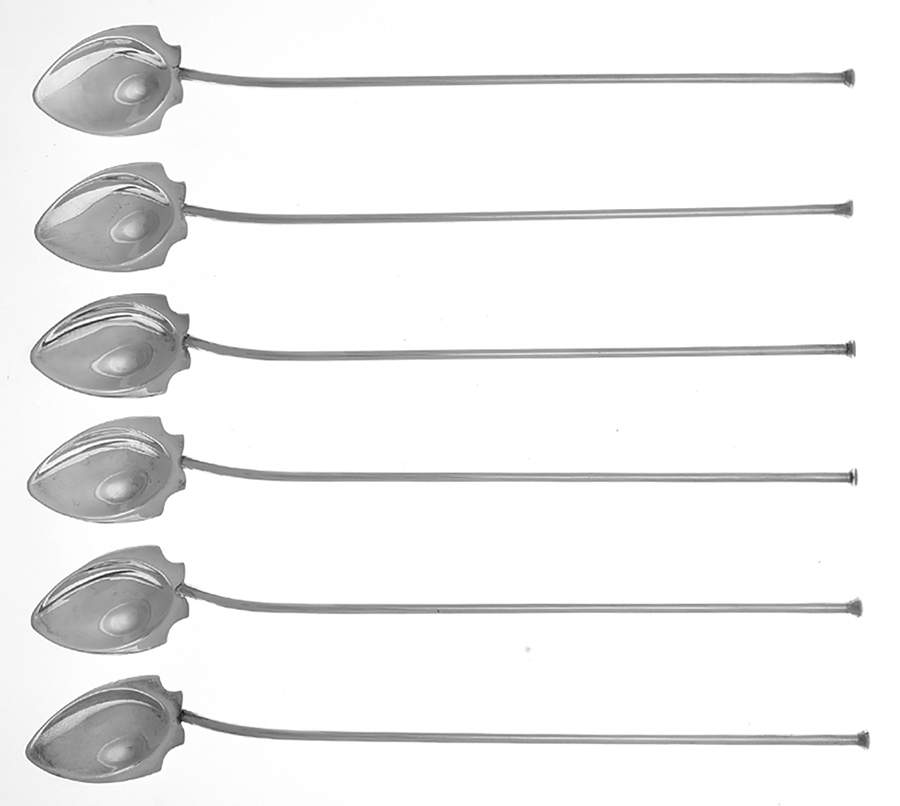 Sterling Hollowware Tea Sipper - Set of 6 by Unknown Manufacturer-1