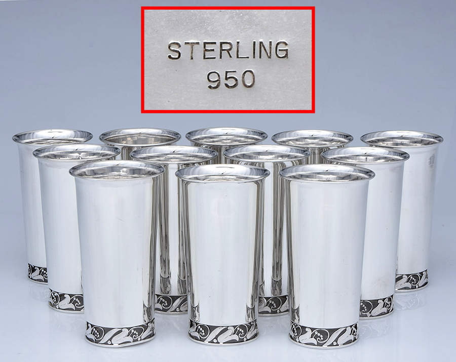 Sterling Hollowware 8 Oz Tumbler - Set of 12 by Unknown Manufacturer-1