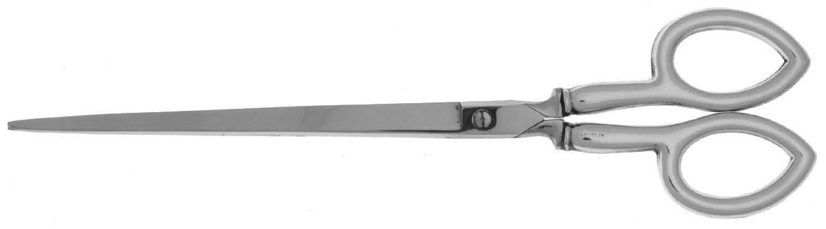 Sterling Hollowware Hollow Handle Scissors with Stainless Blade by Unknown Manufacturer-1