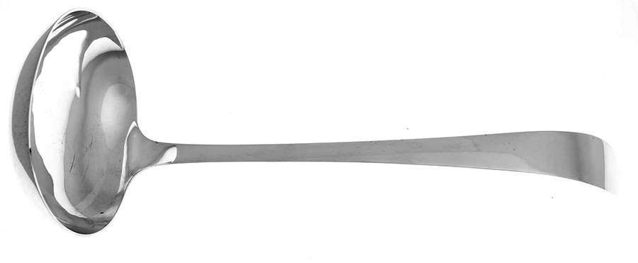 Sterling Hollowware Punch Ladle Solid Piece by Unknown Manufacturer-1