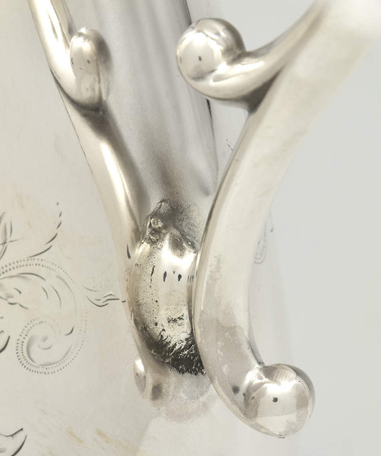Sterling Hollowware Footed Ewer/Pitcher by Unknown Manufacturer-5
