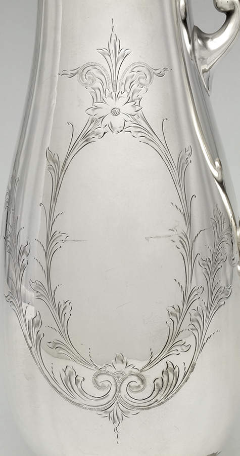 Sterling Hollowware Footed Ewer/Pitcher by Unknown Manufacturer-3