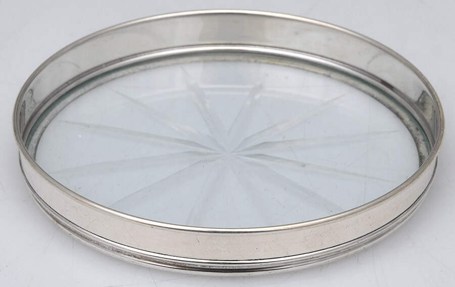 Sterling Hollowware Coaster by Unknown Manufacturer-1