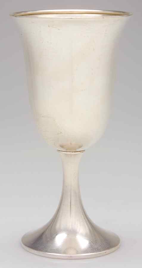 Sterling Hollowware Water Goblet by Unknown Manufacturer-1