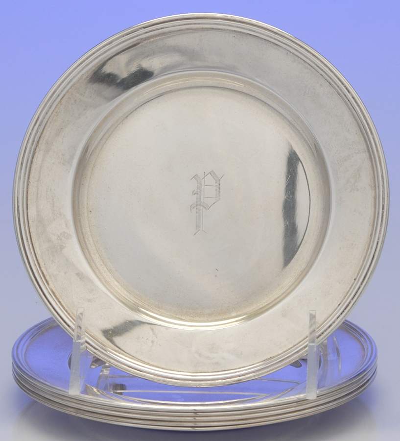 Sterling Hollowware Bread & Butter Plate - Set of 6 by Unknown Manufacturer-1