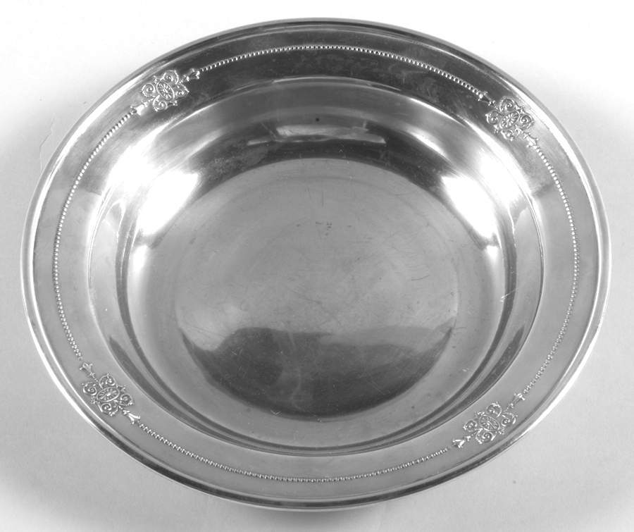 Sterling Hollowware 7" Low Round Vegetable Bowl by Unknown Manufacturer-1