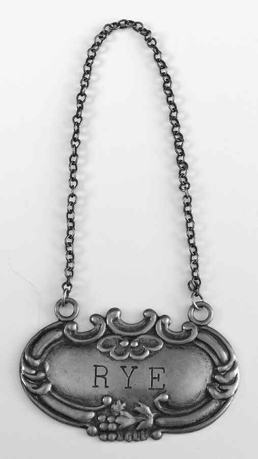 Sterling Hollowware Decanter Label by Unknown Manufacturer-1