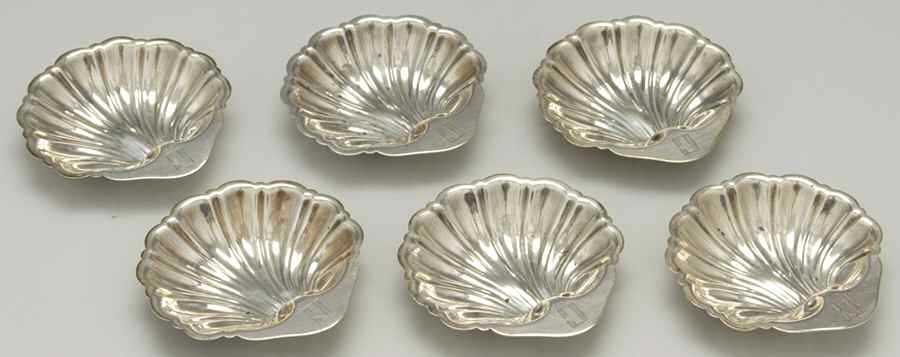 Sterling Hollowware Sterling Nut (Set of 6) by Unknown Manufacturer-1