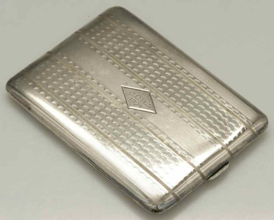 Sterling Hollowware Cigarette Case by Unknown Manufacturer-1