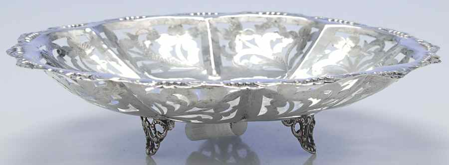 Sterling Hollowware Sterling Footed Bon Bon Bowl by Unknown Manufacturer-1