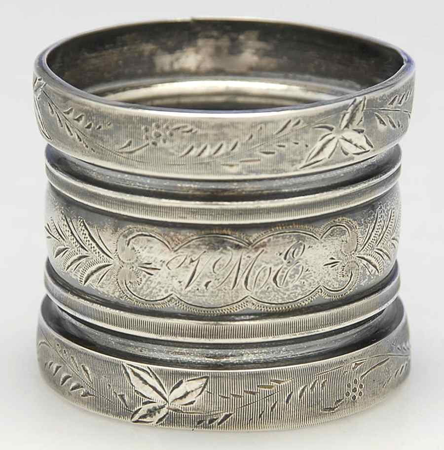 Sterling Hollowware Napkin Ring by Unknown Manufacturer-1