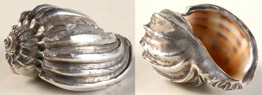 Sterling Hollowware Conch Shell by Unknown Manufacturer-1