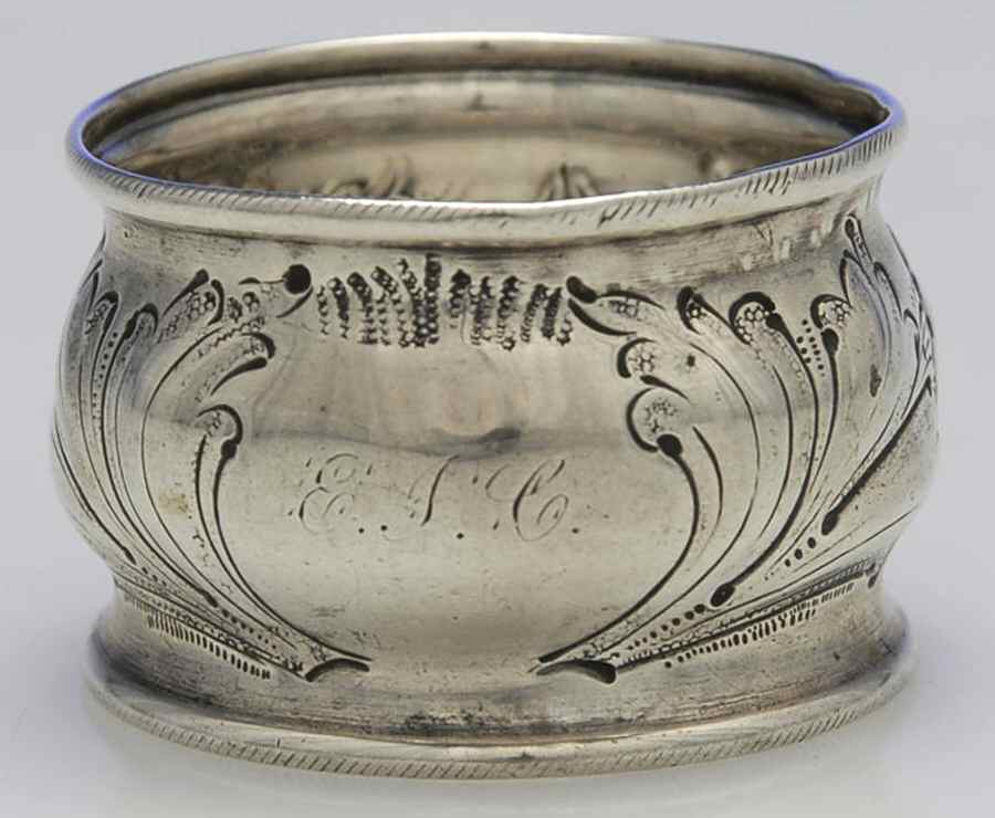 Sterling Hollowware Napkin Ring by Unknown Manufacturer-1