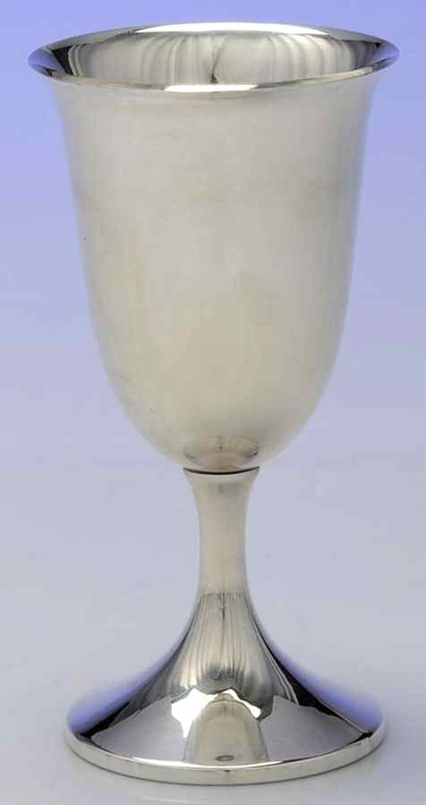 Sterling Hollowware Water Goblet by Unknown Manufacturer-1
