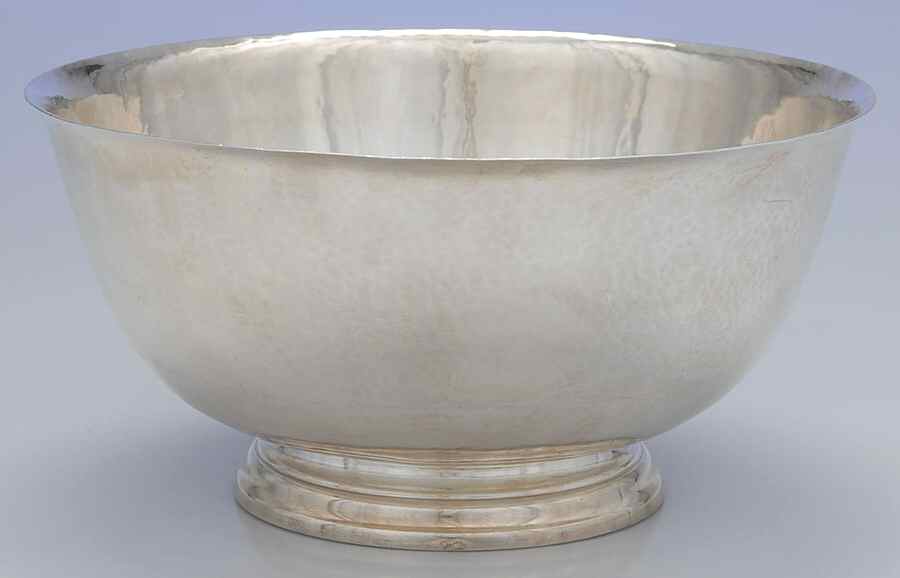 Sterling Hollowware 11" Paul Revere Bowl by Unknown Manufacturer-1