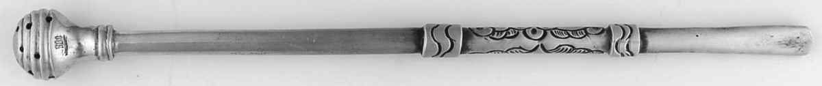 Sterling Hollowware 8' Drinking Straw by Unknown Manufacturer-1