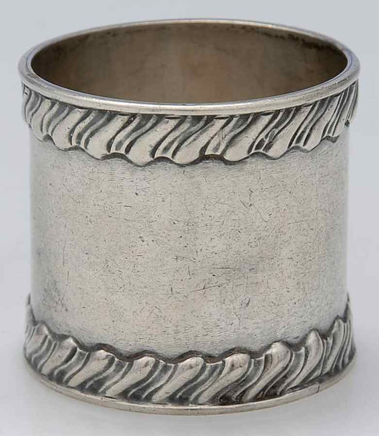Sterling Hollowware Napkin Ring by Unknown Manufacturer-1