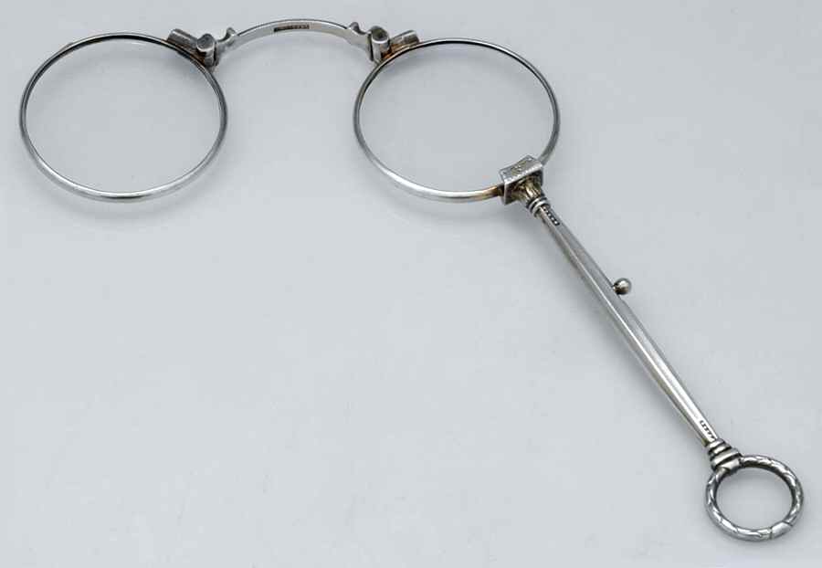 Sterling Hollowware Lorgnette (Opera Glasses) by Unknown Manufacturer-1